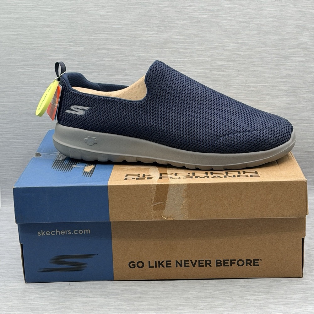 Skechers GOwalk Max 5 Gen Men's 16 Extra Wide 4E Navy Slip On Walking 54600
